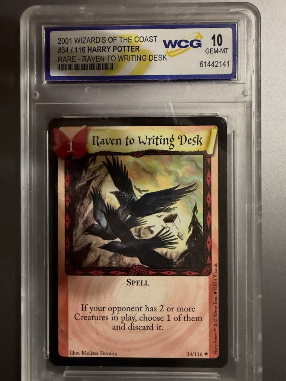 Raven to Writing Desk #34 | 2001 Wizards of the Coast | WCG 10